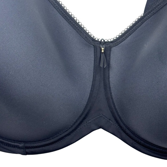 WACOAL STYLE 853192 BASIC BEAUTY SPACER UNDERWIRE T-SHIRT BLACK 46C BRA - Picture 7 of 12